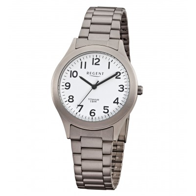 REGENT titanium watch, men