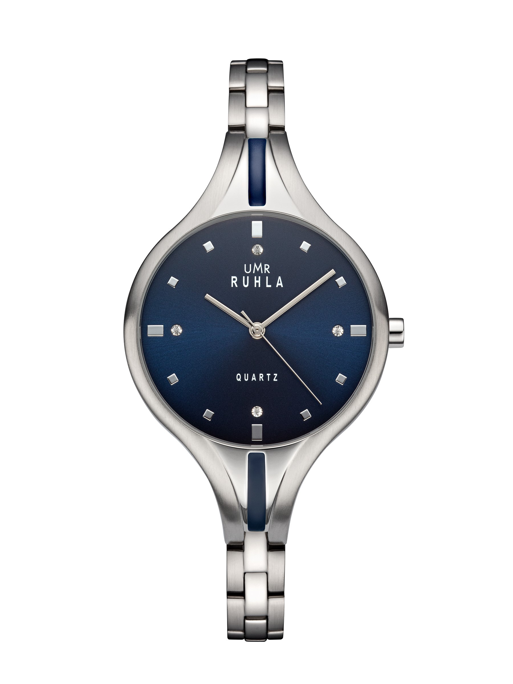 Montres Manufacture Ruhla - Montre à quartz - Bracelet à maillons en acier inoxydable