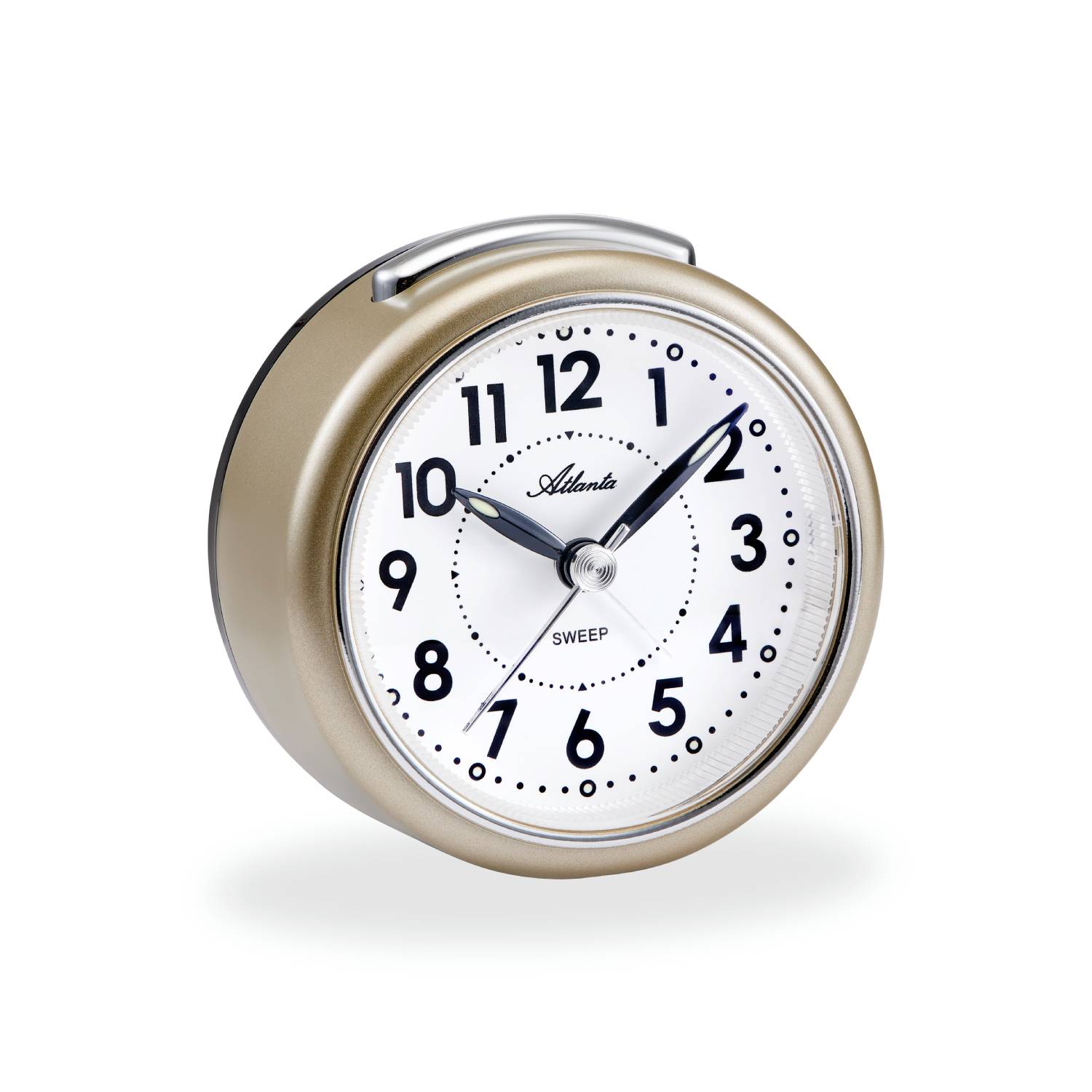 Atlanta 1584/9 Quarzwecker champagner