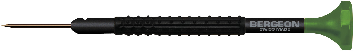 Screwdriver made of aluminium with Super Alloy blade (antimagnetic) 2.0mm Bergeon