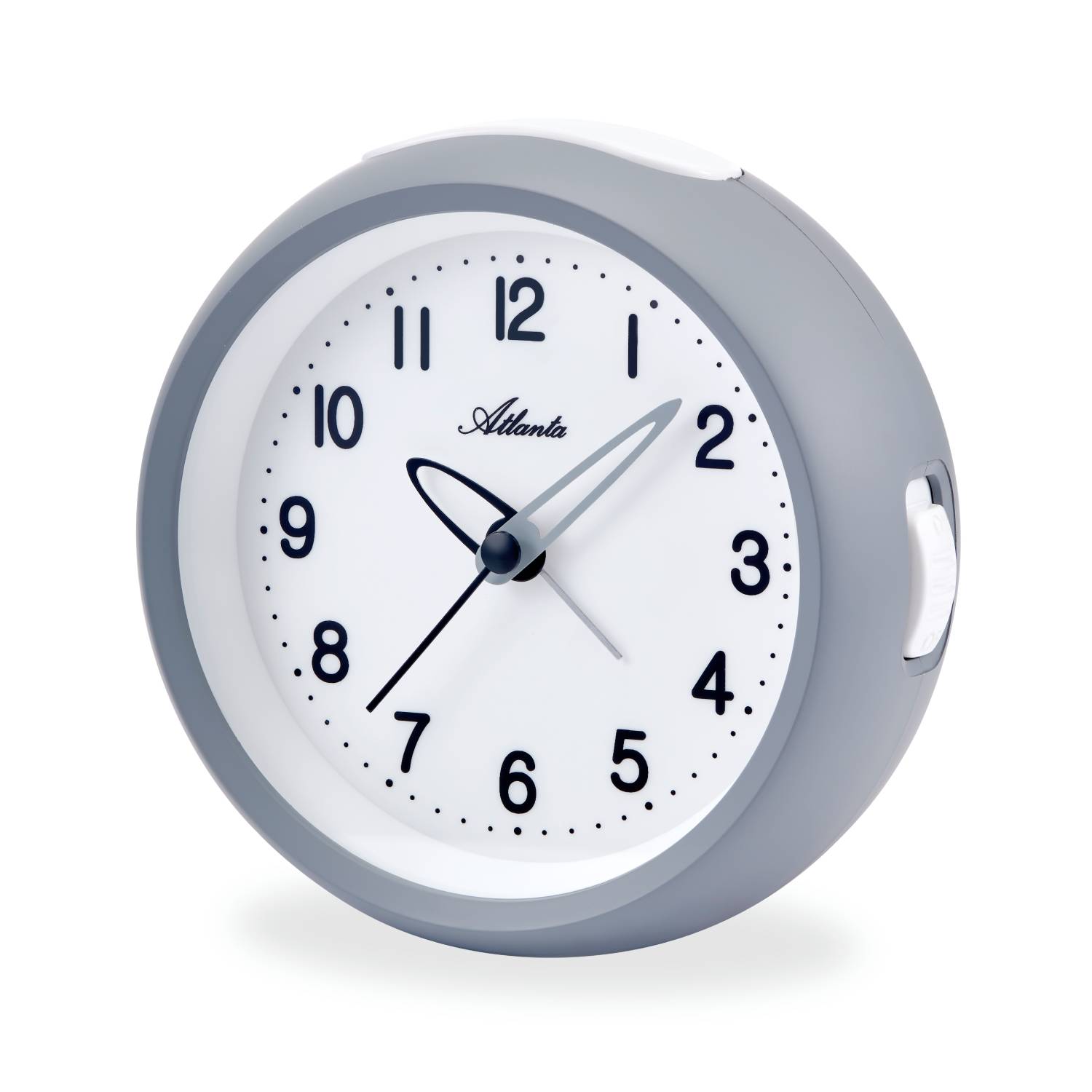 Atlanta 2133/4 Quarzwecker grau