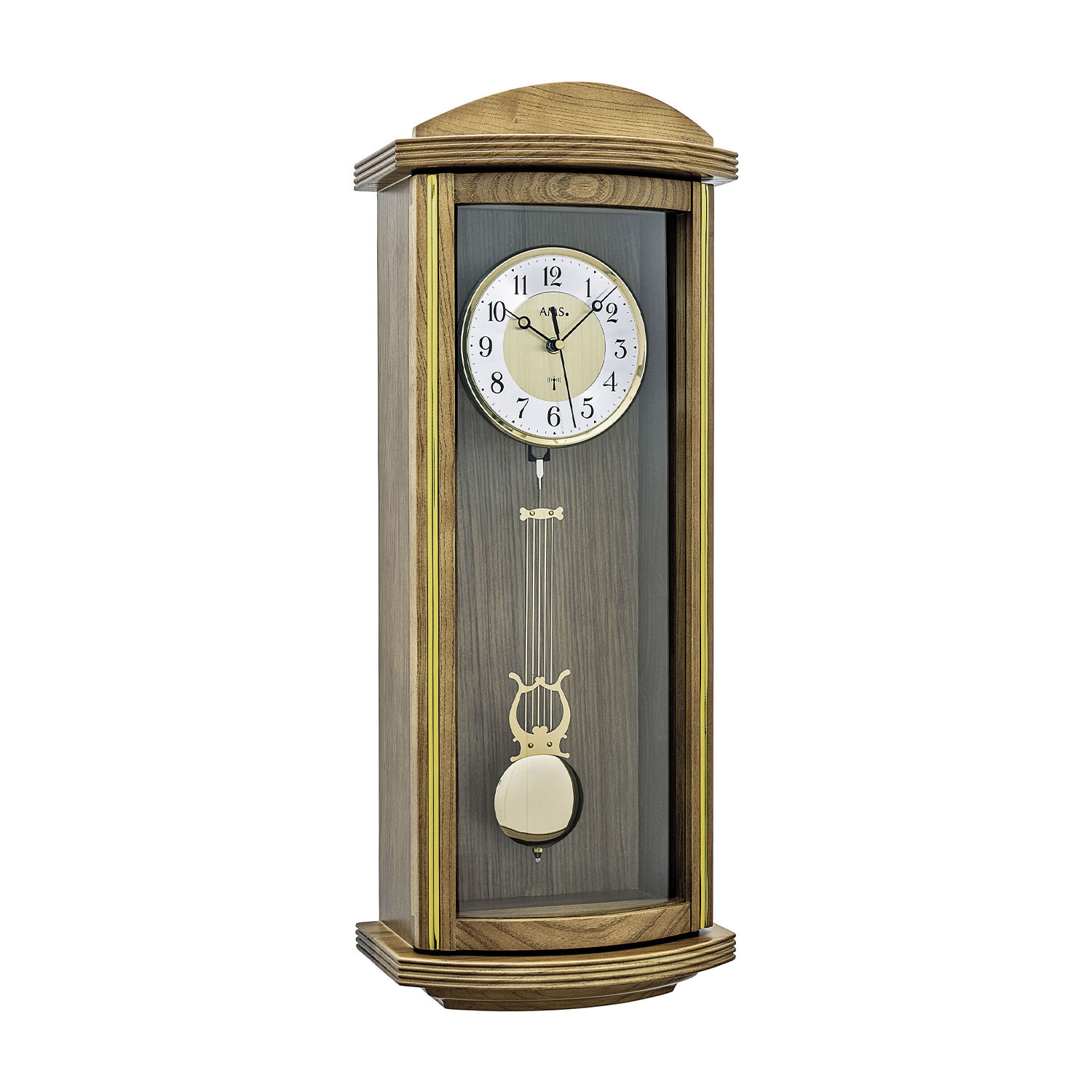 AMS Funk-Pendelwanduhr F5015/4