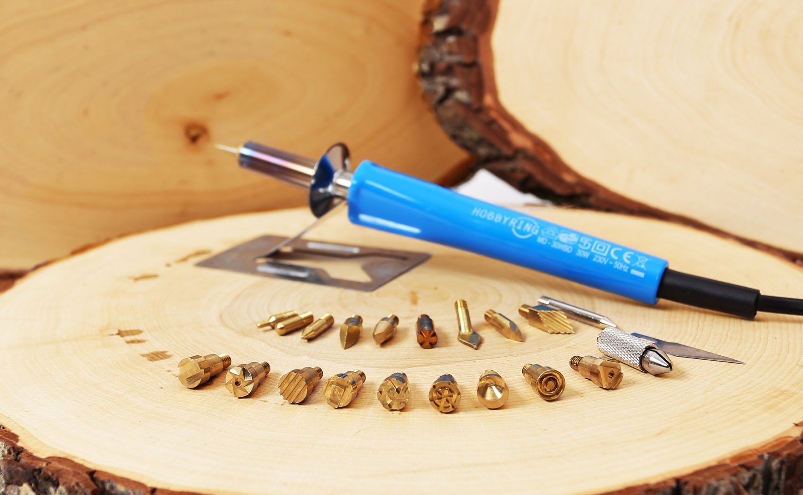 Beginner set Brenn-Peter Brandschilderen