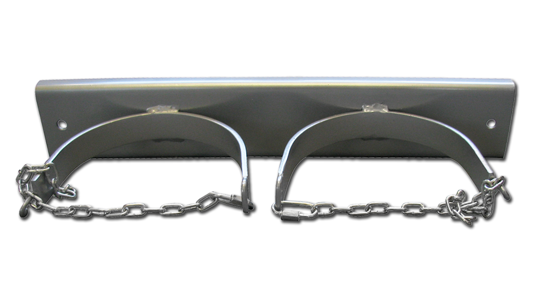 Fleswandhouder voor 2 flessen (10 liter)