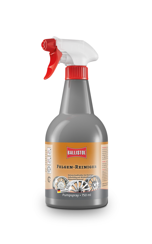 BALLISTOL rim cleaner with color indicator, 750ml - removes the most stubborn dirt
