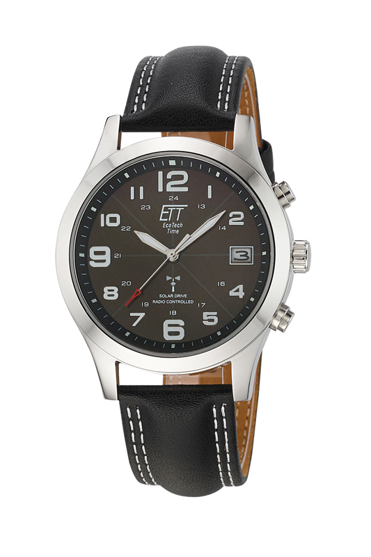 Eco Tech Time Solar Drive Tijdsein gestuurd Gobi polshorloge - EGS-11488-22L