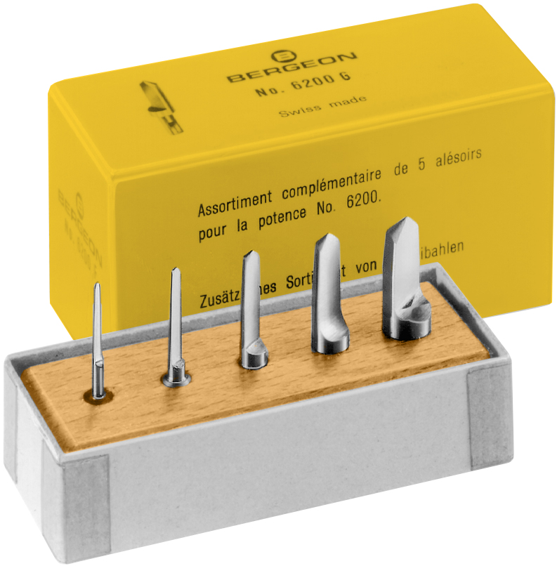 Ruimerkop assortiment voor Comtoises lager Bergeon