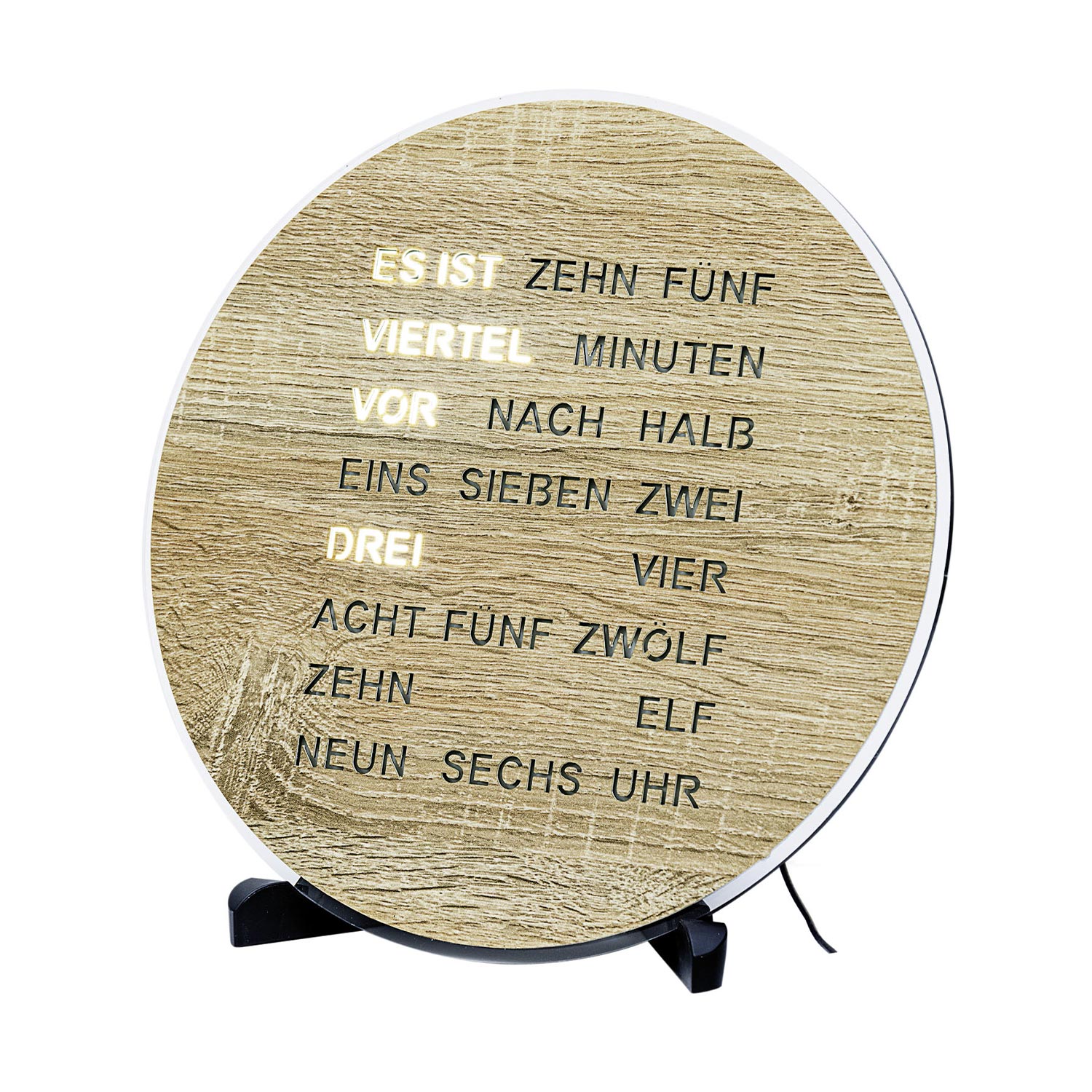 AMS Tisch- und Wanduhr T1287