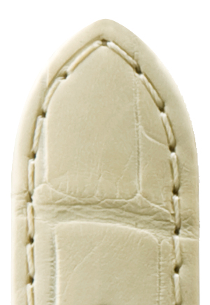 leren band alligator Louisiana 18mm beige