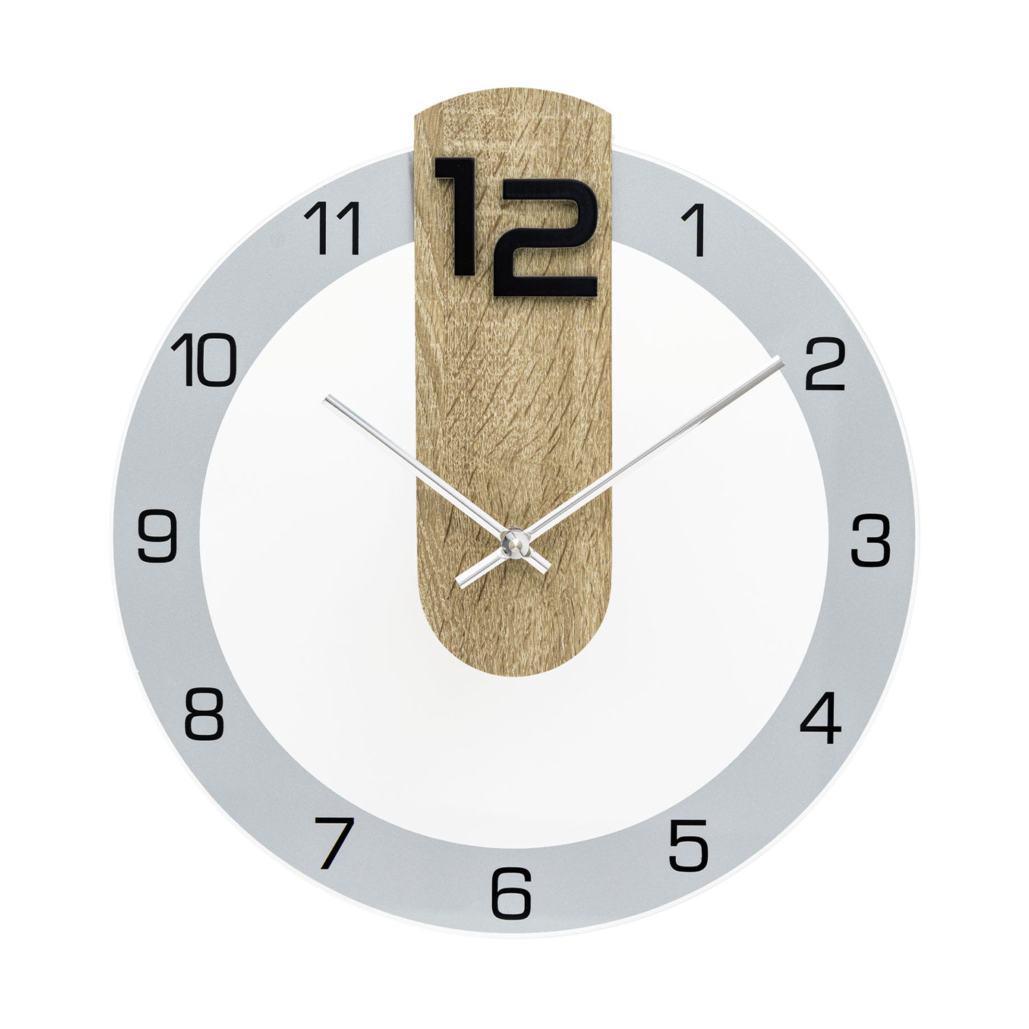 AMS Quarz-Wanduhr W9711