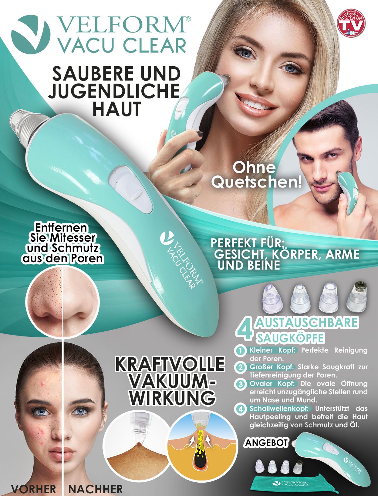 Vacu Clear - schone en jeugdige huid