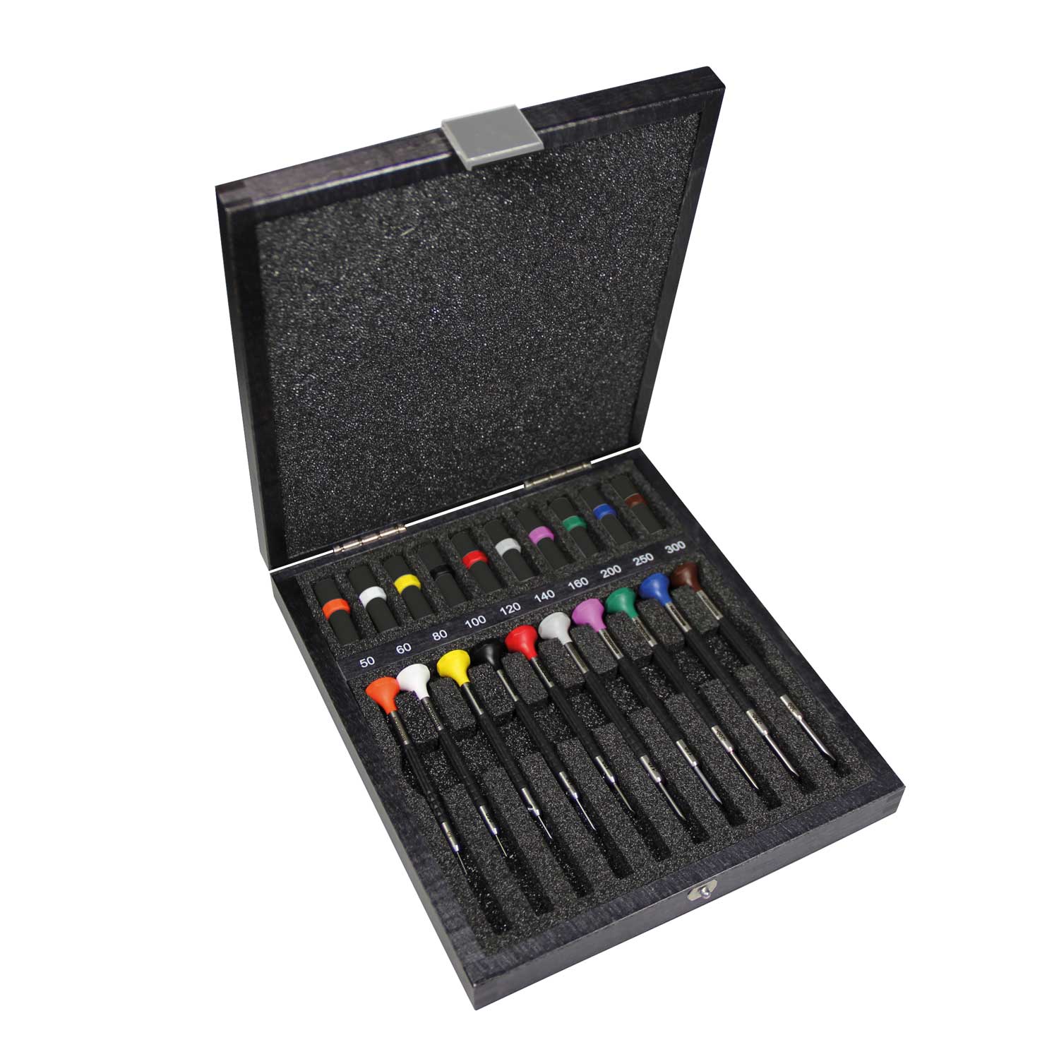Schroevendraaier assortiment 10 stuks in een etui Bergeon