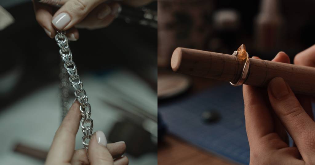 The difference between fine gold, yellow gold and white gold
