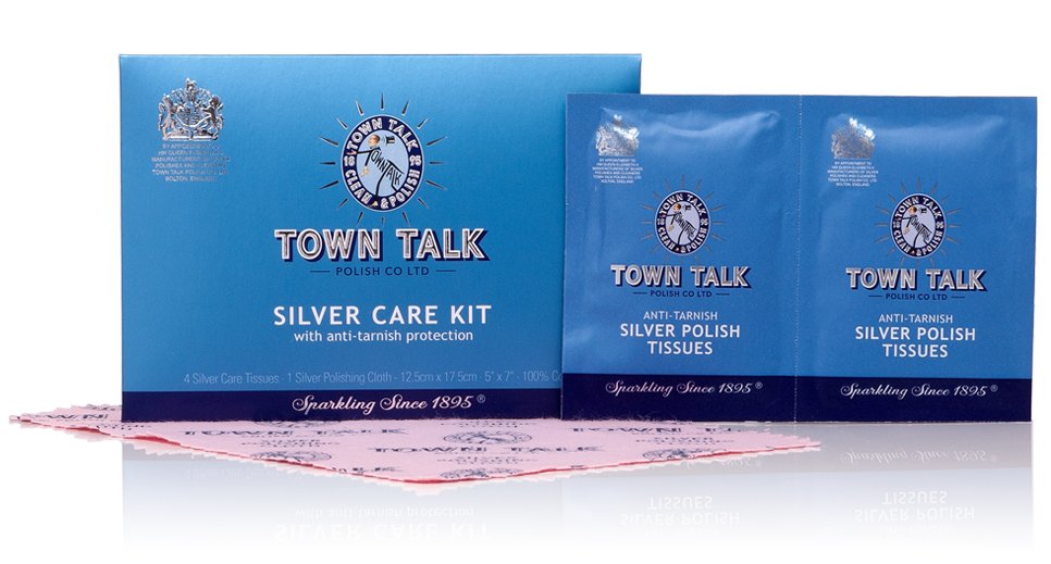 Mr Town Talk zilver reinigingsset