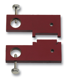 Clamping jaws for temples Gravograph