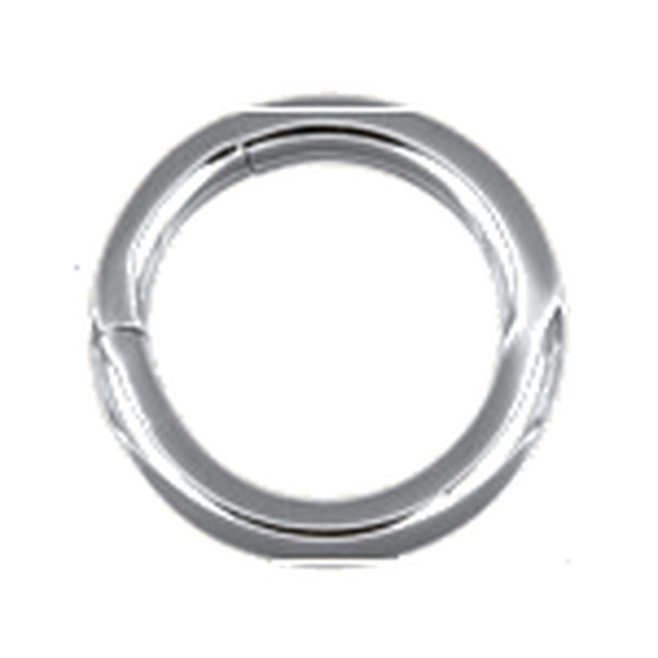 Chain Clip, 925 Silver, round, approx. Ø 20 mm