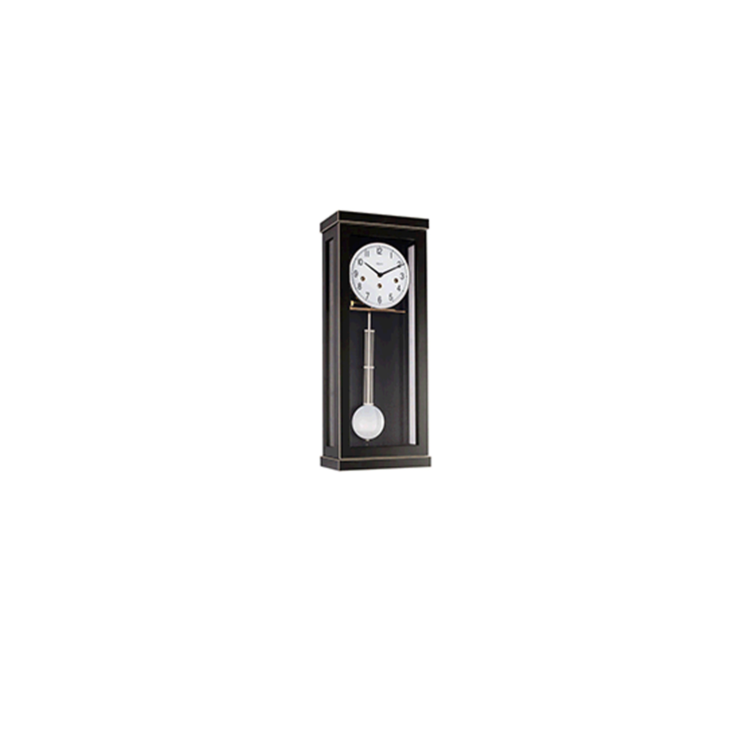 Hermle Regulateur Zwart, 8-daags uurwerk 4/4 Westminster