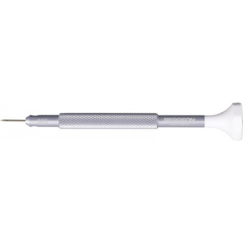 Aluminium screwdriver with superalloy blade (antimagnetic) 0.6 mm Bergeon