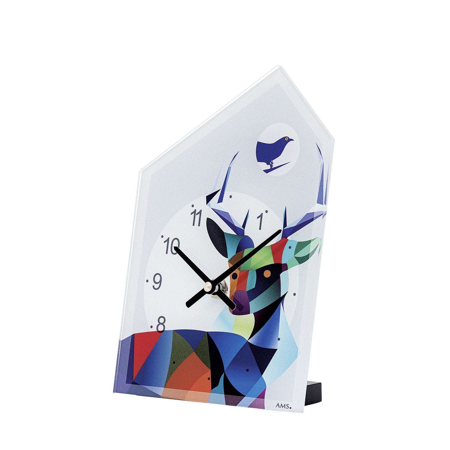 AMS Quarz-Tischuhr T1252