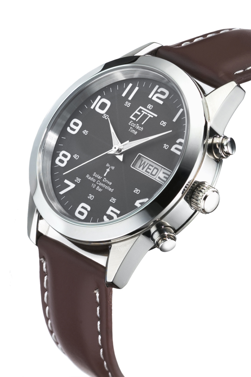 Eco Tech Time Solar Drive Radio Controlled Gobi Gents Watch
