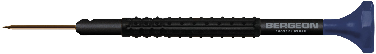 Screwdriver made of aluminium with Super Alloy blade (antimagnetic) 2.5mm Bergeon