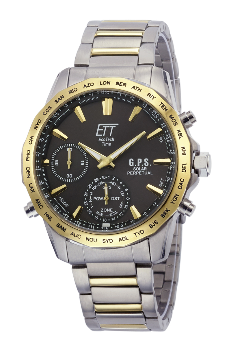 Eco Tech Time Solar Drive Radio Controlled Explorer Gents Watch