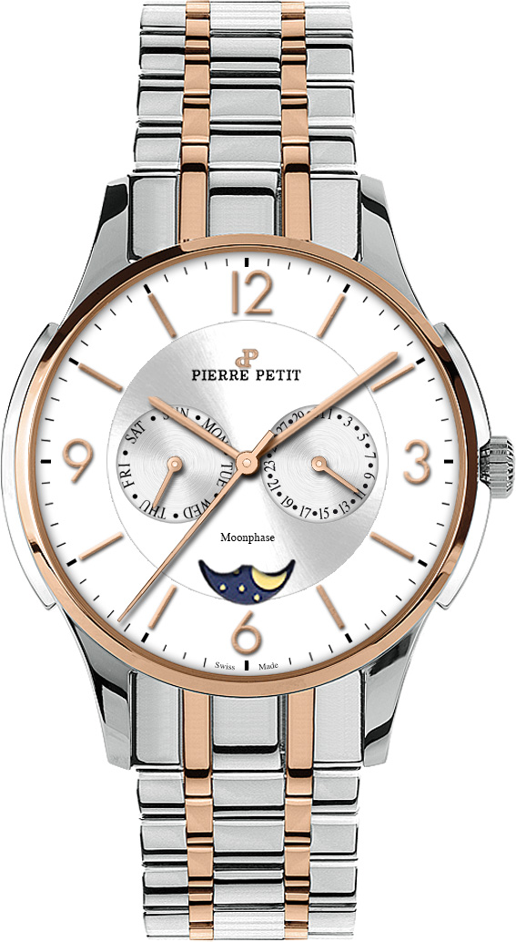 Pierre Petit Multifunctioneel horloge St.T ropez - Swiss Made