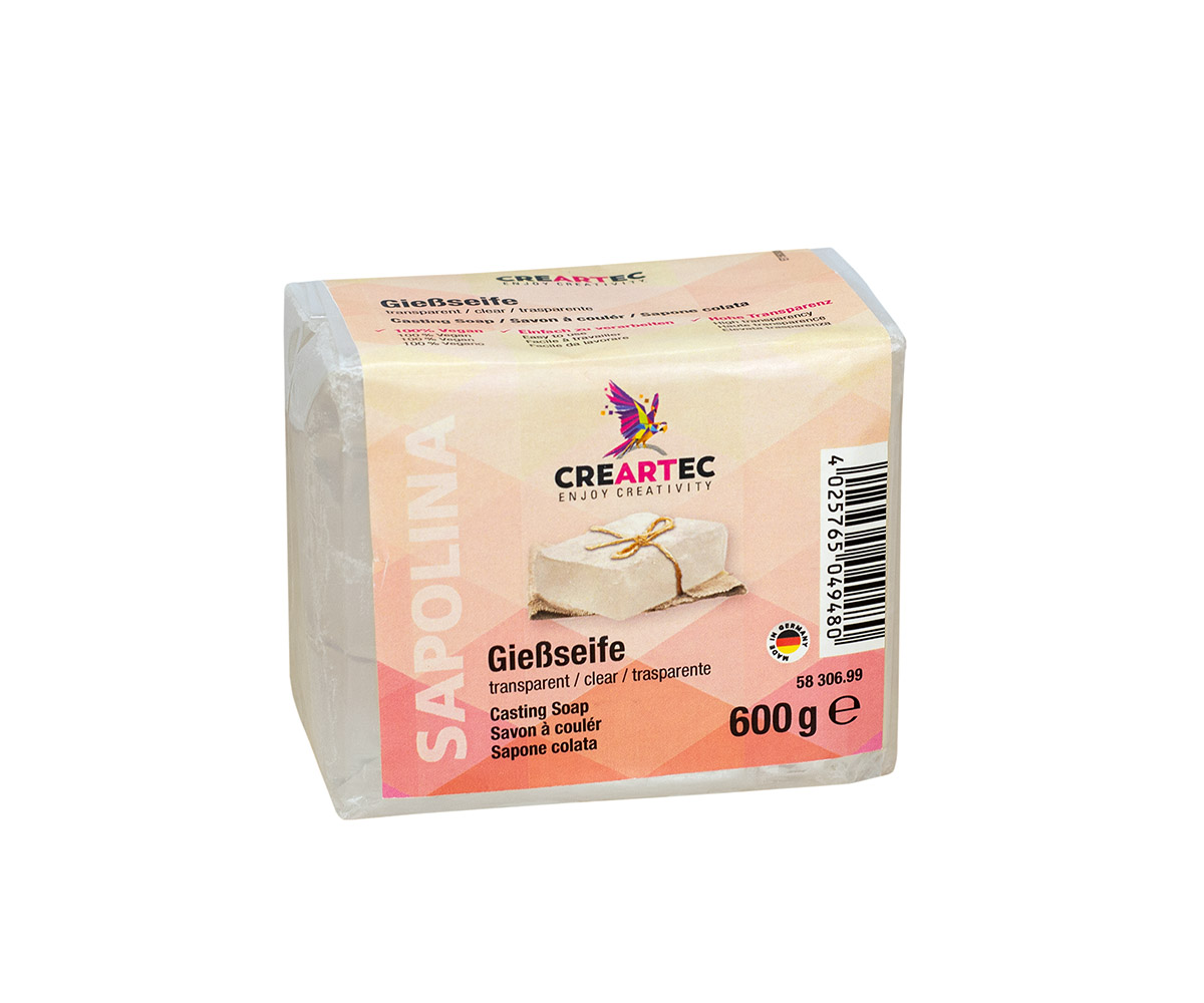 Sapolina gietzeep transparant 600 gr.
