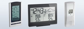 Electronic weather instruments
