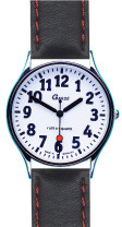 Uhren Manufaktur Ruhla - Speciaal horloge - Extra grote cijfers - Hoog contrast - Voor mensen met een visuele handicap