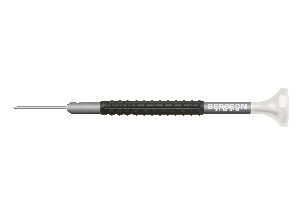 Screwdriver made of aluminium with stainless steel blade, 0,6 mm Bergeon