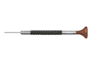 Screwdriver made of aluminium with stainless steel blade, 3,0 mm Bergeon