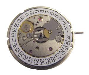 Small clockwork automatic ETA 2824-2, hour-H 1.25 SC, D3 nickel-plated