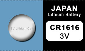 Japan 1616 lithium knoopcel