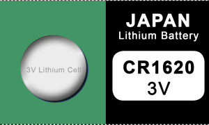 Japon 1620 Lithium Pile Bouton