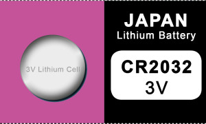 Japan 2032 lithium knoopcel