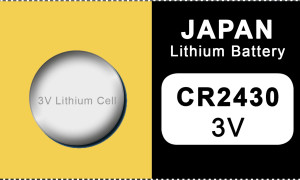 Japan 2430 lithium knoopcel