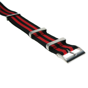 Bracelets en nylon striés  longitudinalement 20mm