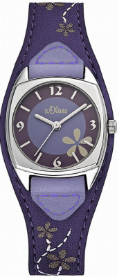 s.Oliver bracelet-montre lilas SO-1762-LQ