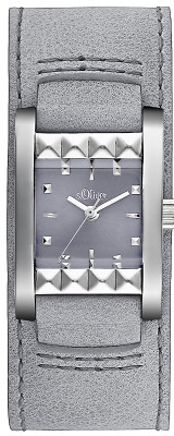 s.Oliver bracelet-montre gris SO-1837-LQ