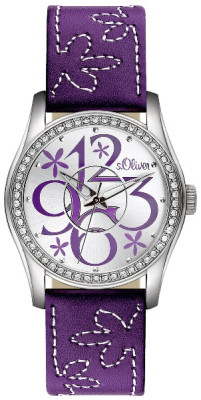 s.Oliver bracelet-montre lilas SO-1996-LQ