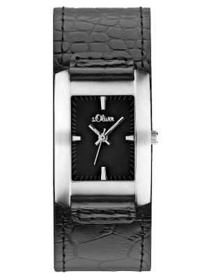 s.Oliver bracelet-montre noir SO-2003-LQ
