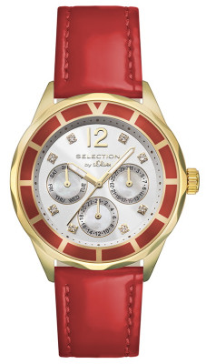 s.Oliver bracelet-montre rouge SO-2544-LM