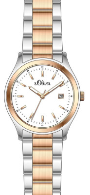 s.Oliver Stainless steel rose bicolor SO-3195-MQ