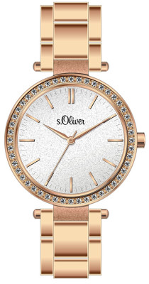 s.Oliver Stainless steel rosegold SO-3159-MQ