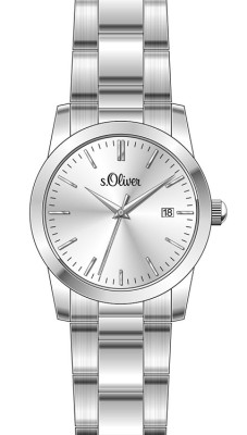 s.Oliver Stainless steel silver SO-3194-MQ