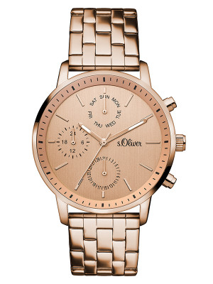 s.Oliver Stainless steel rosegold SO-3188-MM