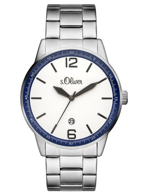 s.Oliver Stainless steel silver SO-3283-MQ