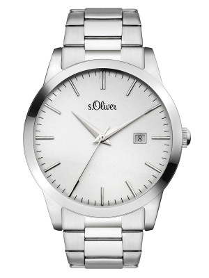 s.Oliver Stainless steel silver SO-3395-MQ
