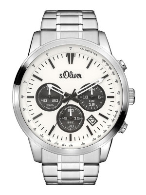 s.Oliver Stainless steel silver SO-3334-MQ